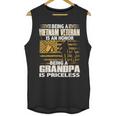 Mens Being Vietnam Veteran Is An Honor Grandpa Is Priceless Men Tank Top