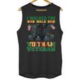 I Walked The Walk Vietnam Veteran American Flag Veterans Day Men Tank Top