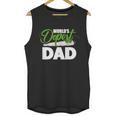 Weed Worlds Dopest Dad Funny Leaf Fashion Graphic Design Printed Casual Daily Basic Men Tank Top