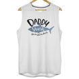 Daddy Shark Art Dad Birthday Gifts Men Tank Top