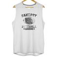 Mens Fantasy Football Legend Funny Season Novelty Graphic Dad Gameday Men Tank Top