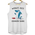 Grandpa Gift Worlds Best Grandpa Shark Men Tank Top