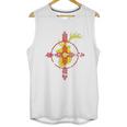 New Mexico State Flag Elk Hunting Zia Symbol Design Men Tank Top