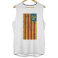 Sicilian Pride Sicilia Sicilian Flag Trinacria Faded Men Tank Top