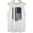 Wheel Spin Addict Canyon Truck American Flag Men Tank Top