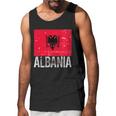 Albania Flag Albanians Soccer Football Team Men Tank Top