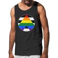 Ally Flag Circle Pyramid Pride Men Tank Top