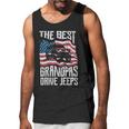 Best Grandpa Drivie Jeep Vintage New Design Men Tank Top