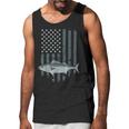 Bonito Fishing Vintage American Flag Tuna Skipjack Fisherman Men Tank Top