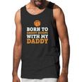 Born To Shoot Hoops With My Daddy Baby Men Tank Top