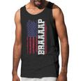 Braap American Flag Usa Patriotic Motocross Men Tank Top