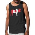 Canadian Flag Moose Maple Leaf Canada Men Tank Top