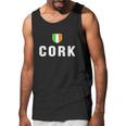 Cork Ireland Irish City Souvenir Eire FlagMen Tank Top