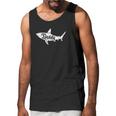 Daddy Shark Cute Art Dad Birthday Gifts Men Tank Top