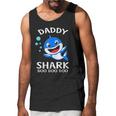 Daddy Shark Doo Doo Funny Fathers Day Gift Men Tank Top