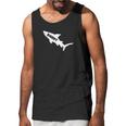 Daddy Shark Shirt Shark Family Costume Fathers Day Gifts Men Tank Top