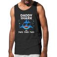 Daddy Shark Of Two Men Tank Top