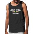 Desert Storm Veteran Pride Persian Gulf War Service Ribbon Graphic Design Printed Casual Daily Basic Men Tank Top