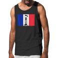 French Flag Guillotine France Paris Bastille Day Men Tank Top