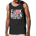 Fuck Biden American Flag Trump 2024 Shirt Men Tank Top