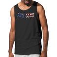 Full Send Us Flag No Half Send Us American Flag Men Tank Top