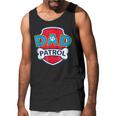 Funny Dad Patrol - Dog Dad Men Tank Top