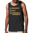 Funny Veteran Grumpy Old Vietnam Veteran Men Tank Top