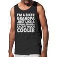 Grandpa - Im A Biker Grandpa Just Like A Normal - Mens T-Shirt By American Apparel Men Tank Top