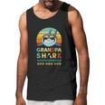 Grandpa Shark Gift For Grandfather Men Tank Top