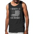 I Identify As Non Bidenary American Flag Enjoyable Gift 2022 Men Tank Top