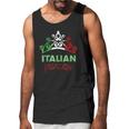 Italian Princess Tiara National Flag Men Tank Top