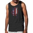 Jeep Dog Paw Print American Flag 4Th Of July Pet Car Lover Gift Men Tank Top