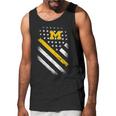 Michigan Wolverines Flag Men Tank Top