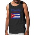 Patria Y Vida Vintage Flag For Cuba Lover Men Tank Top