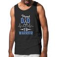 Proud Dad Diabetes Awareness Type 1 Insulin Pancreas Men Tank Top