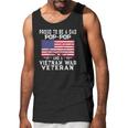 Mens Proud Dad Pop-Pop Vietnam War Veteran - Retro Us Flag Grandpa Men Tank Top