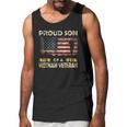 Proud Son Of Vietnam Veteran American Flag Men Tank Top