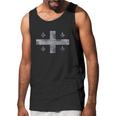 Quebec Montreal Flag Canada Canadian Men Tank Top