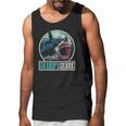 Retro Animal Grandfather Fathers Day Gift Grandpa Shark Men Tank Top