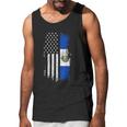 Salvadoran America Flag El Salvador Usa Men Tank Top