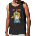 The Simpsons Cuddle Number One Dad Mens Men Tank Top