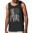 Spiritforged Apparel Us Space Force American Flag Men Tank Top