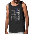 Thin Blue Line Flag K-9 German Shepherd Police Dog Gift Men Men Tank Top