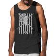 Uh60 Black Hawk Military Helicopter Patriotic Flag Men Tank Top