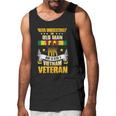 Never Underestimate An Old Who Is Also A Vietnam Veteran Gift Graphic Design Printed Casual Daily Basic Men Tank Top