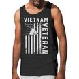 Vietnam Veteran 2022 Black White Great Flag Men Tank Top