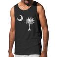 Vintage South Carolina Flag Funny Gift Men Tank Top