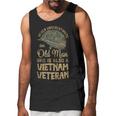 Vintage Veteran Grandpa Proud Army Vietnam Veteran Old Man Men Tank Top