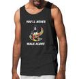 You Never Walk Alone Austim Awareness Dad And Son Men Tank Top