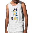 Dad Dog Cartoon Kid Anime B-Lueys Men Tank Top